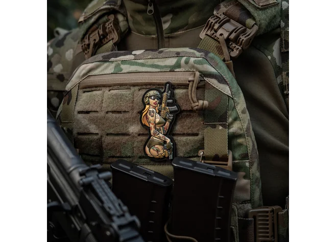 Нашивка M-Tac Tactical Girl N4  PVC Tatoo Пантера Фото 2